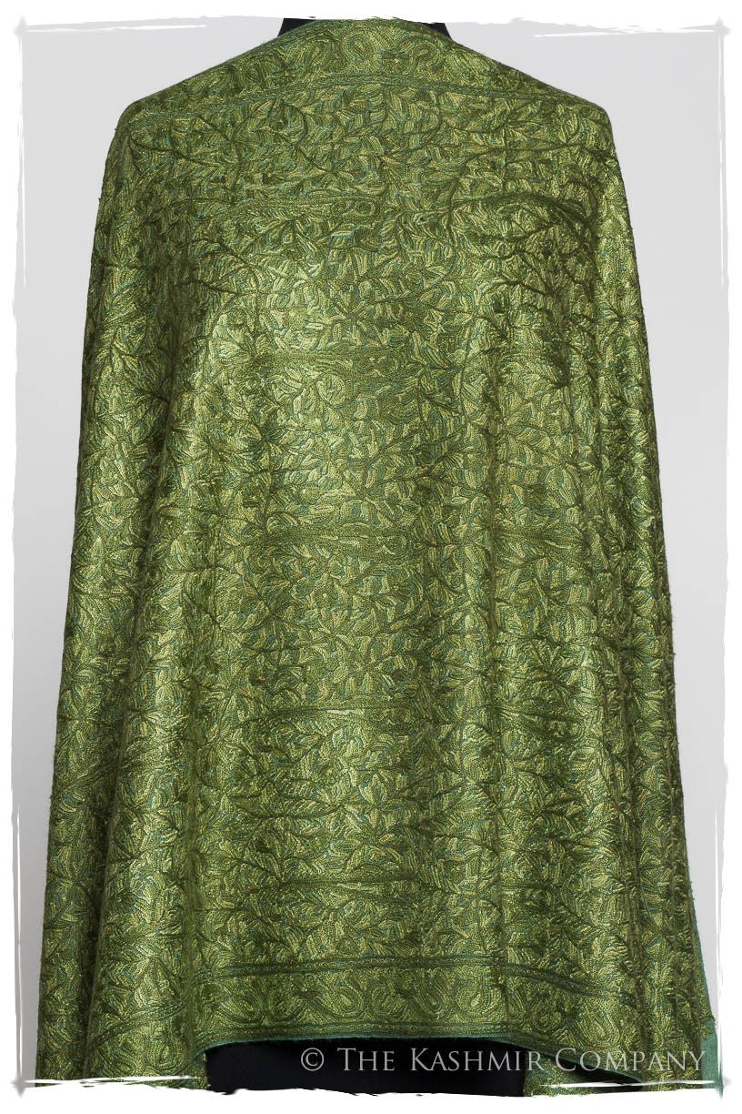 Emerald Joyaux Trésor Paisley Antiquaires Shawl