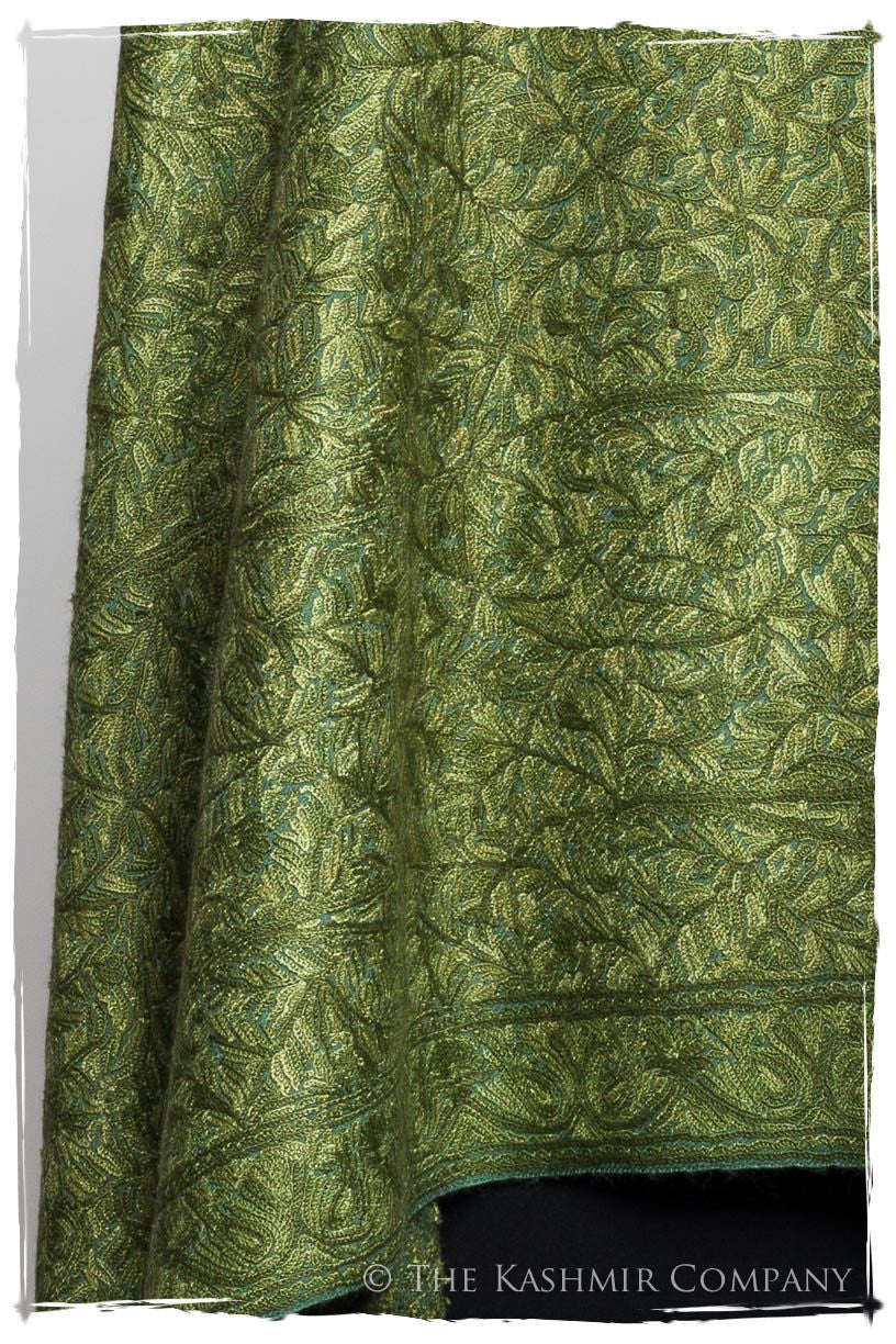 Emerald Joyaux Trésor Paisley Antiquaires Shawl