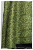 Emerald Joyaux Trésor Paisley Antiquaires Shawl