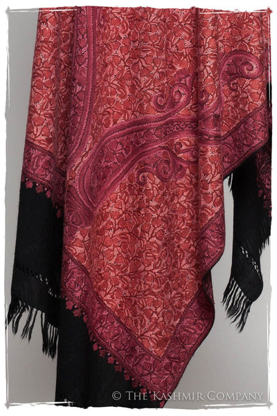 Bordeaux Joyaux Trésor Paisley Antiquaires Shawl