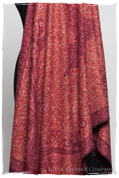 Bordeaux Joyaux Trésor Paisley Antiquaires Shawl