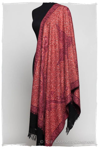 Bordeaux Joyaux Trésor Paisley Antiquaires Shawl