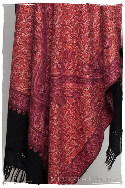 Bordeaux Joyaux Trésor Paisley Antiquaires Shawl