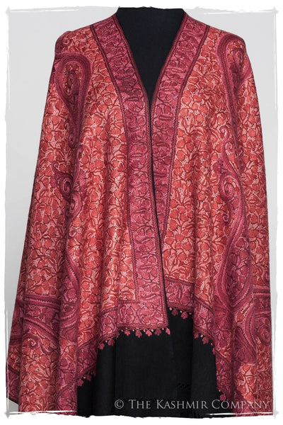 Bordeaux Joyaux Trésor Paisley Antiquaires Shawl