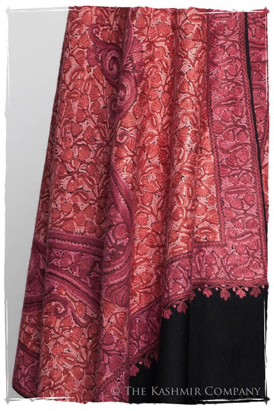 Bordeaux Joyaux Trésor Paisley Antiquaires Shawl