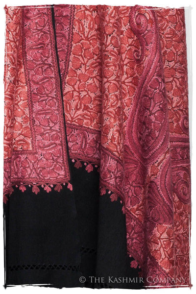 Bordeaux Joyaux Trésor Paisley Antiquaires Shawl