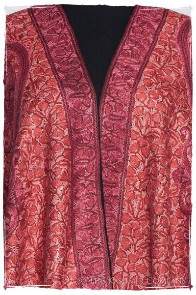 Bordeaux Joyaux Trésor Paisley Antiquaires Shawl