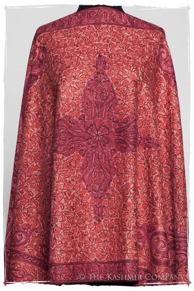 Bordeaux Joyaux Trésor Paisley Antiquaires Shawl