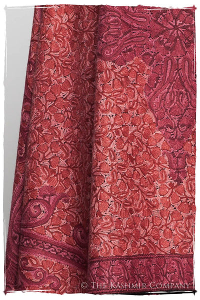 Bordeaux Joyaux Trésor Paisley Antiquaires Shawl