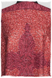 Bordeaux Joyaux Trésor Paisley Antiquaires Shawl