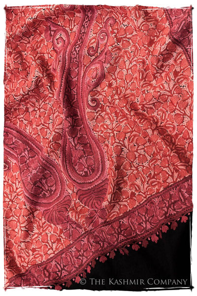 Bordeaux Joyaux Trésor Paisley Antiquaires Shawl