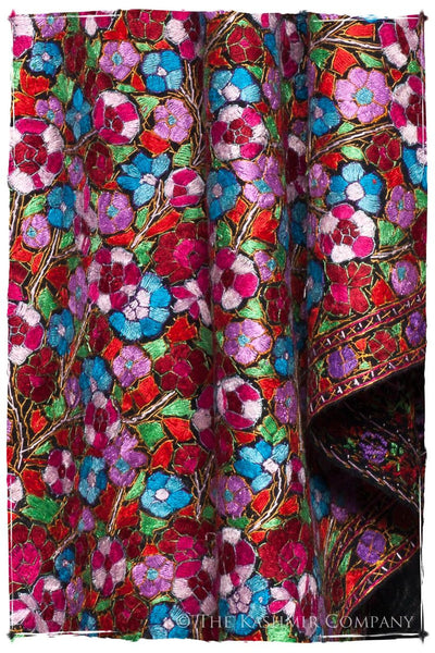 Aurélie Papier Mâché Fleurs La Rive Gauche Shawl