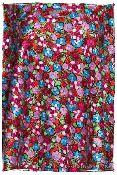 Aurélie Papier Mâché Fleurs La Rive Gauche Shawl