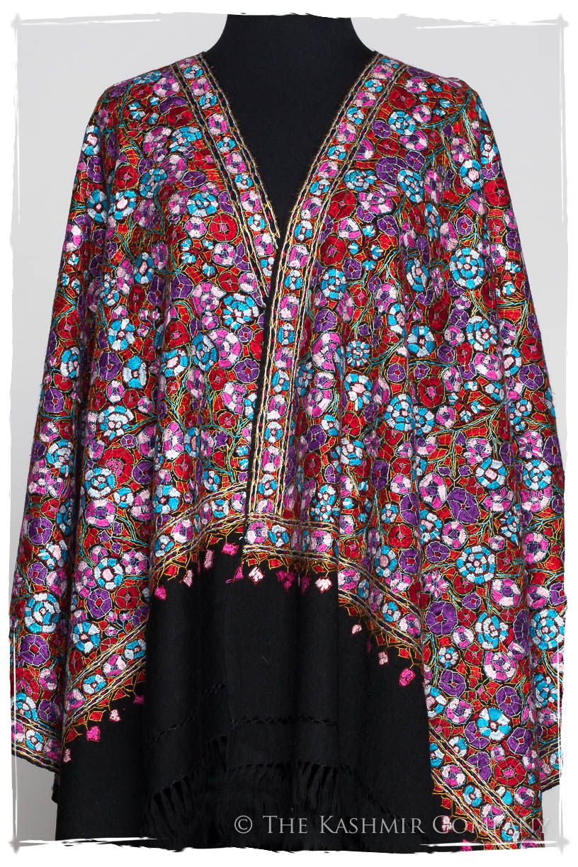 Mélanie Papier Mâché Fleurs La Rive Gauche Shawl