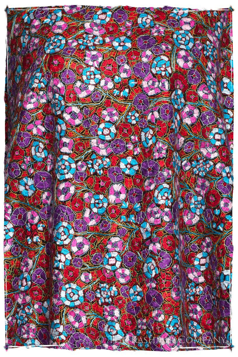 Mélanie Papier Mâché Fleurs La Rive Gauche Shawl