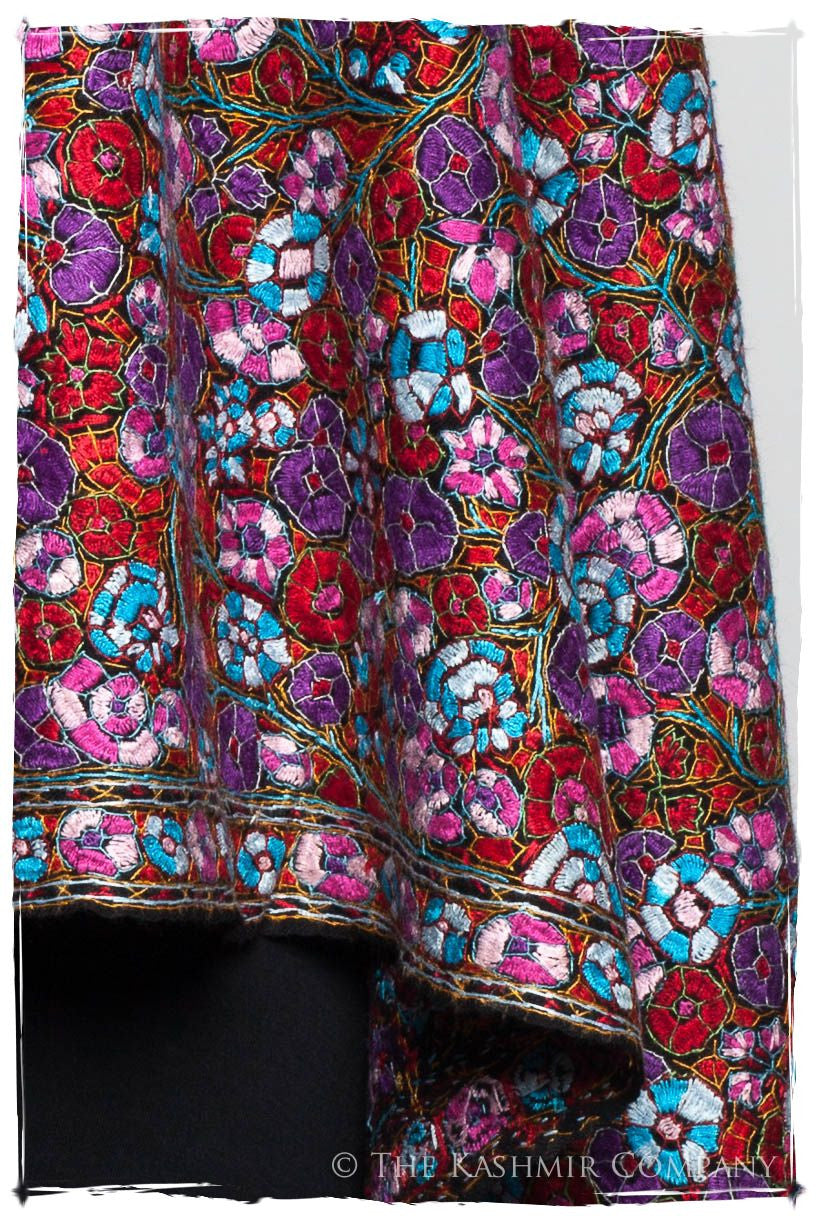 Mélanie Papier Mâché Fleurs La Rive Gauche Shawl
