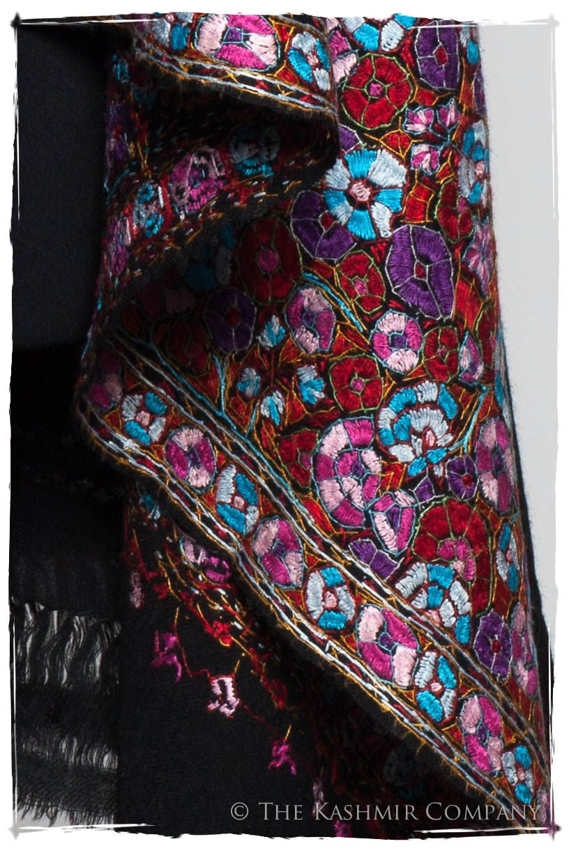 Mélanie Papier Mâché Fleurs La Rive Gauche Shawl