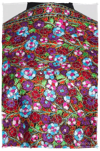 Frederika Papier Mâché Fleurs La Rive Gauche Shawl