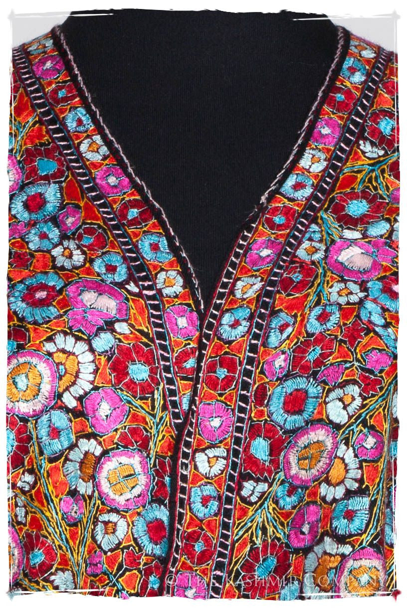 Charlotte Papier Mâché Fleurs La Rive Gauche Shawl