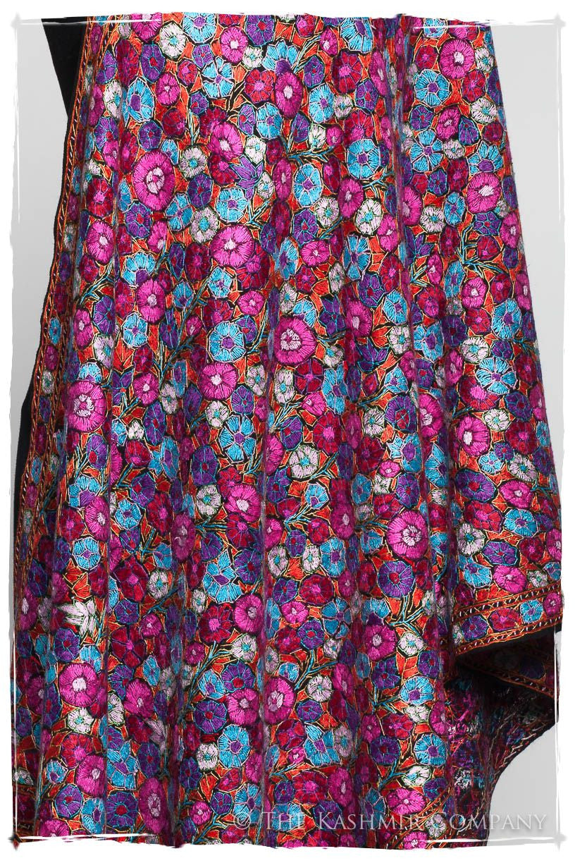 Joséphine Papier Mâché Fleurs La Rive Gauche Shawl