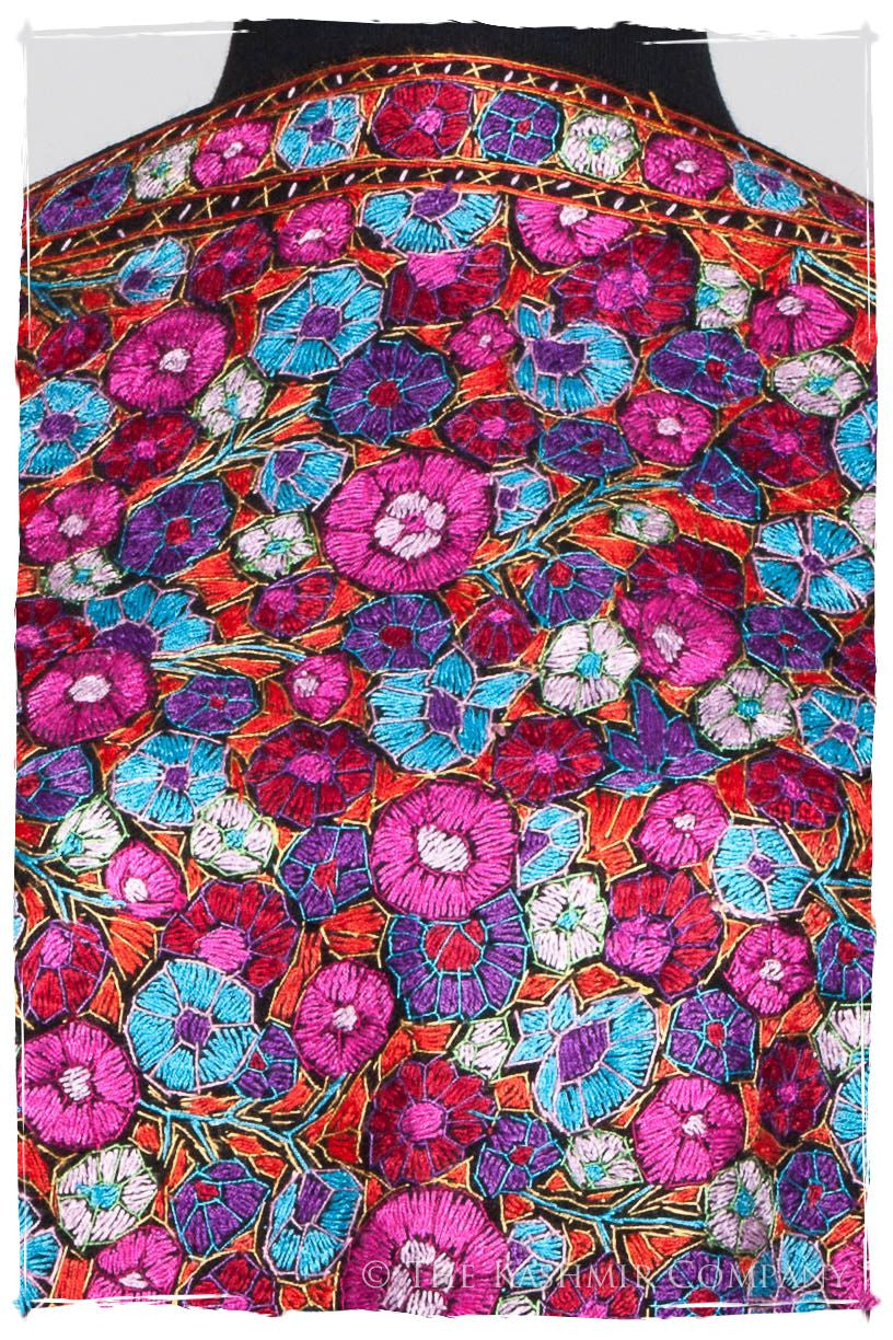 Joséphine Papier Mâché Fleurs La Rive Gauche Shawl