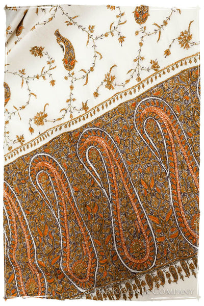 Amour de Deneuve Orient Paisley Shawl