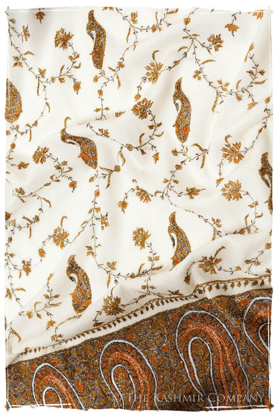 Amour de Deneuve Orient Paisley Shawl