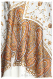 Amour de Deneuve Orient Paisley Shawl