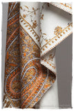 Amour de Deneuve Orient Paisley Shawl
