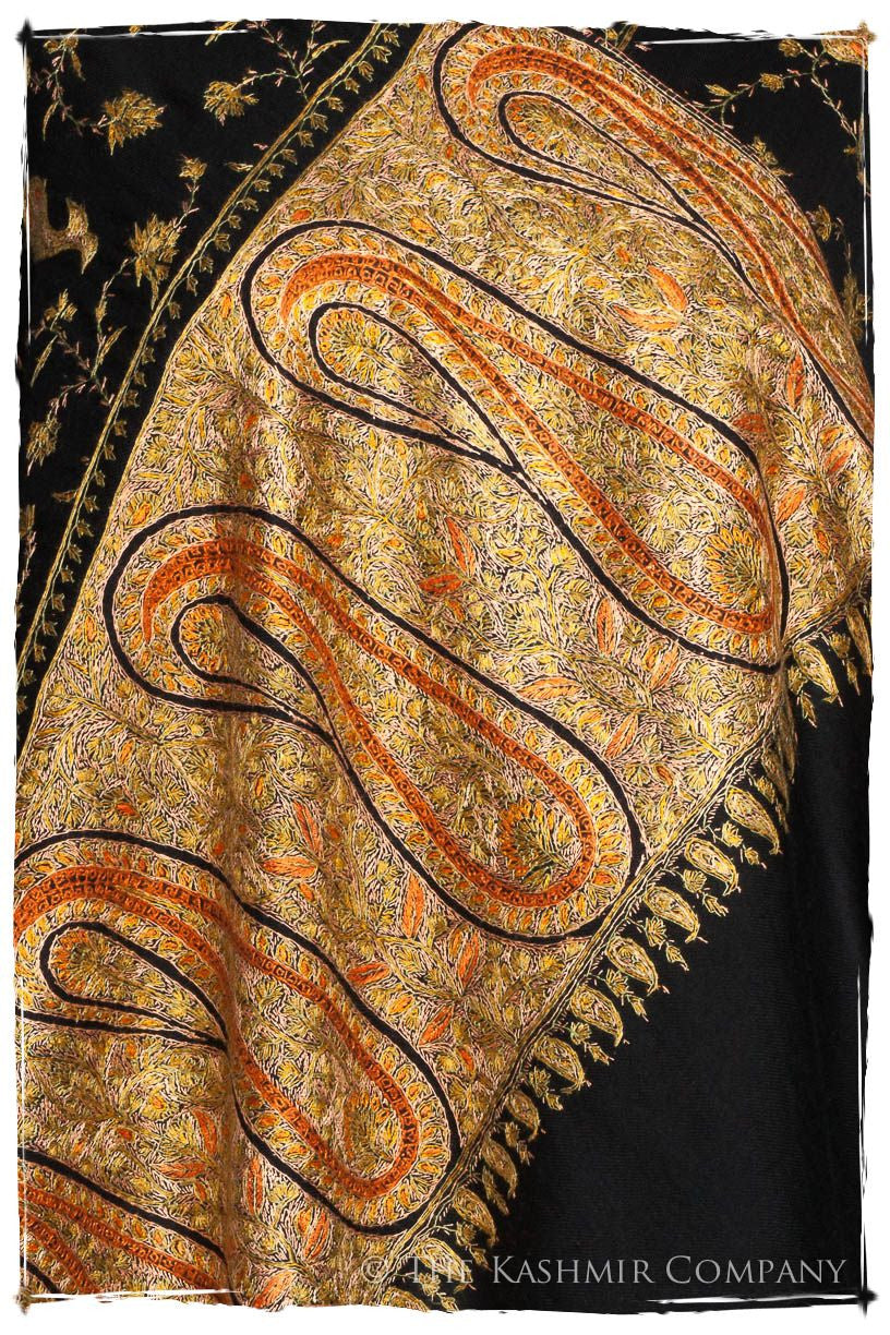 Bel Amour Isabelle Orient Paisley Shawl