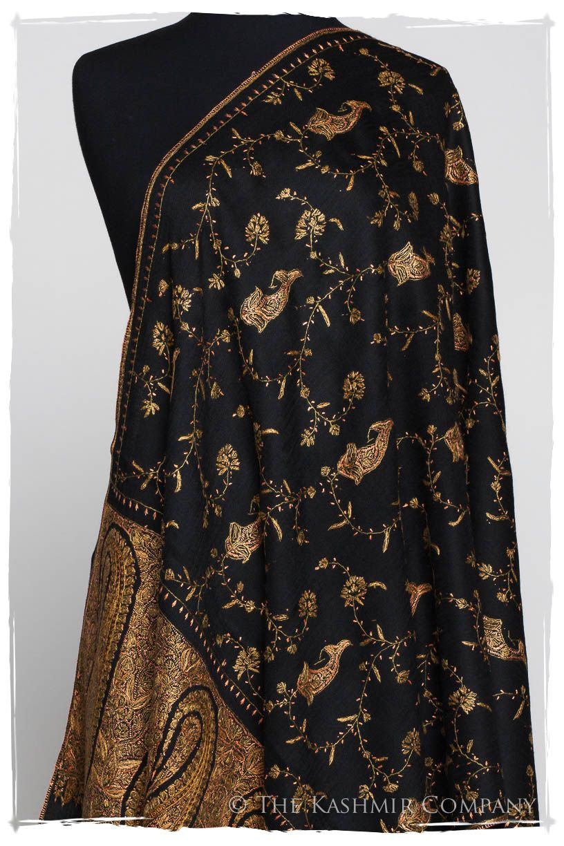 Châle pour Emmanuelle Orient Paisley Shawl
