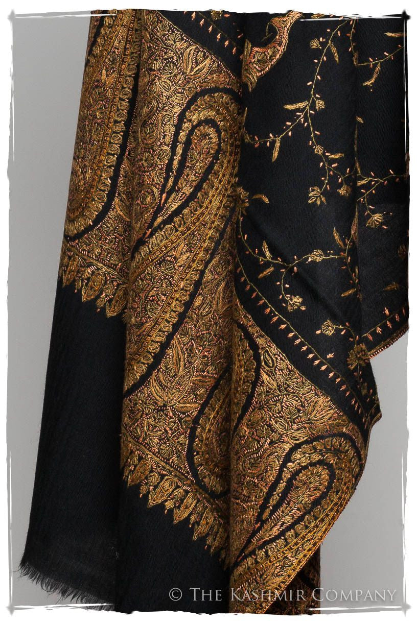 Châle pour Emmanuelle Orient Paisley Shawl