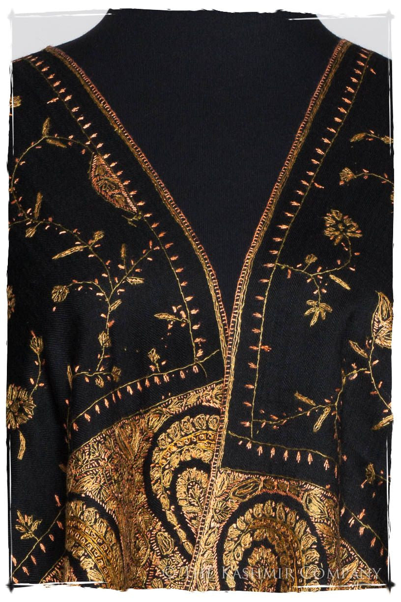 Châle pour Emmanuelle Orient Paisley Shawl