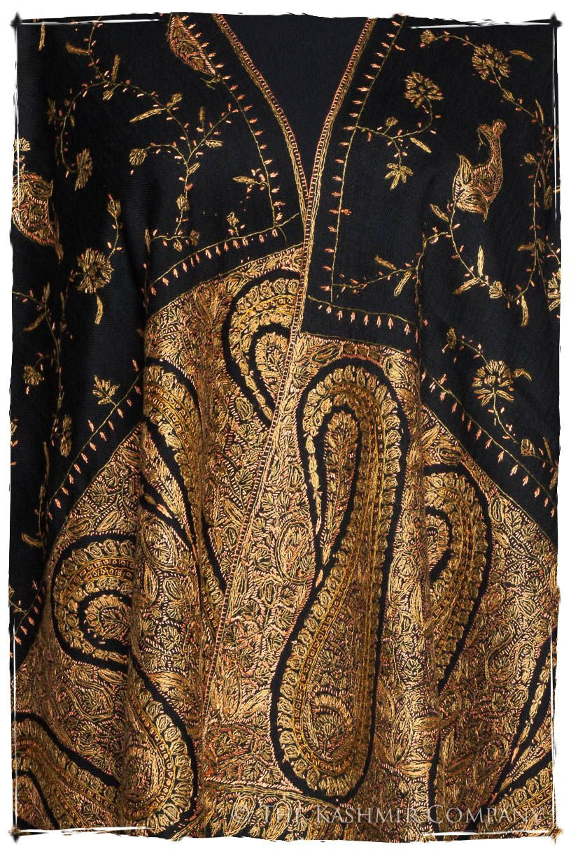 Châle pour Emmanuelle Orient Paisley Shawl