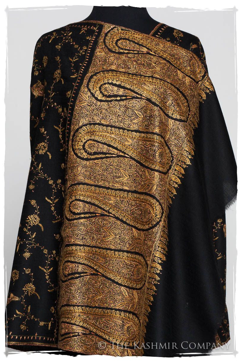 Châle pour Emmanuelle Orient Paisley Shawl