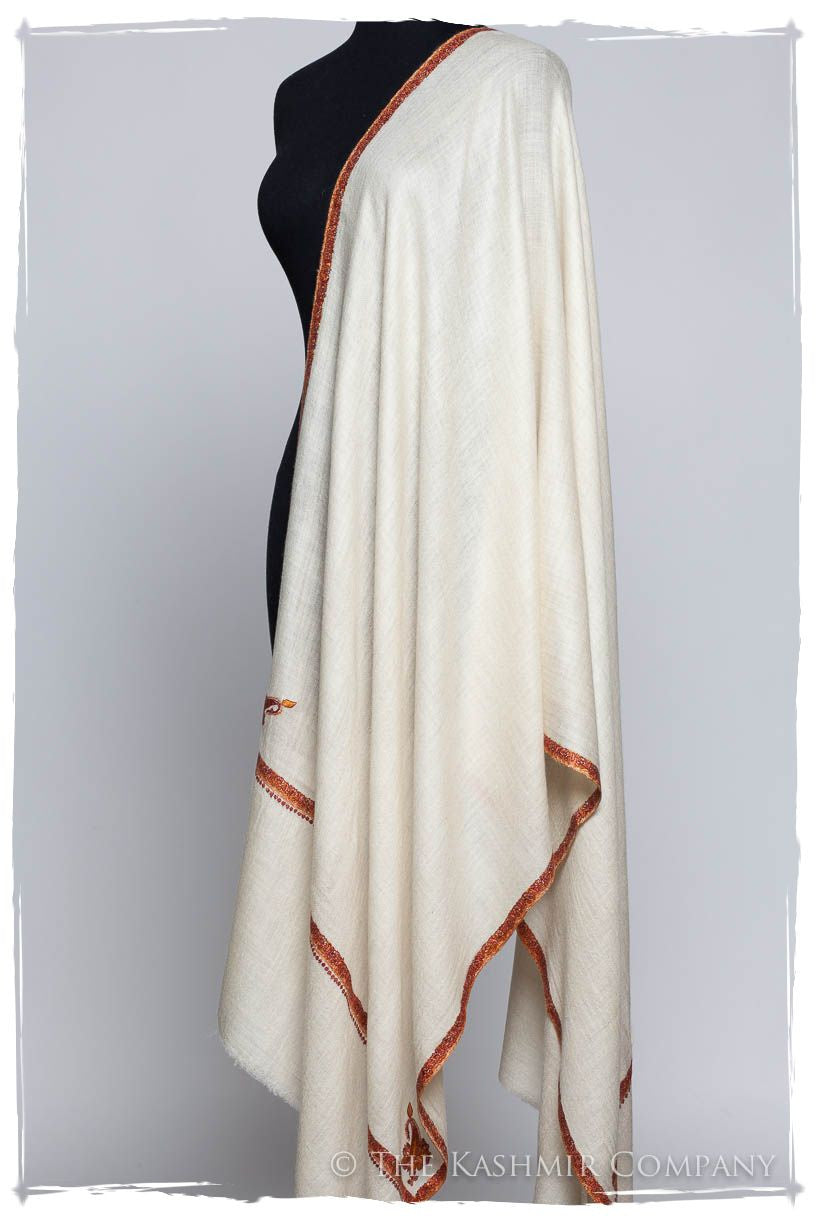 Frontière Ivoire L'amour Soft Cashmere Scarf/Shawl
