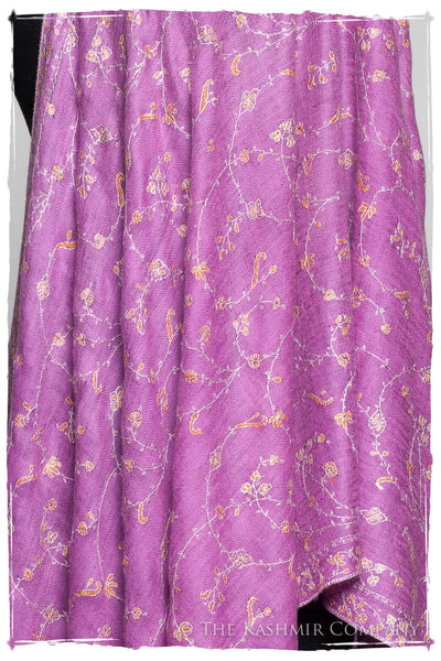 Jardin d'Iris Orchid L'amour Soft Cashmere Scarf/Shawl