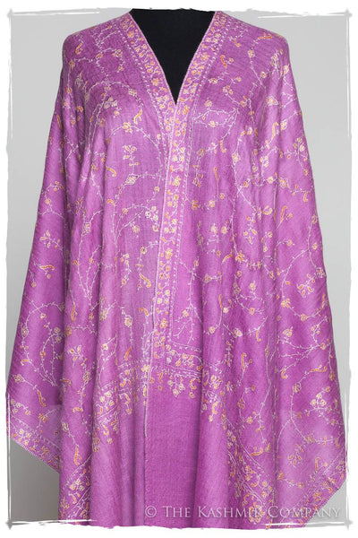 Jardin d'Iris Orchid L'amour Soft Cashmere Scarf/Shawl