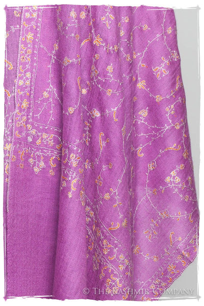 Jardin d'Iris Orchid L'amour Soft Cashmere Scarf/Shawl