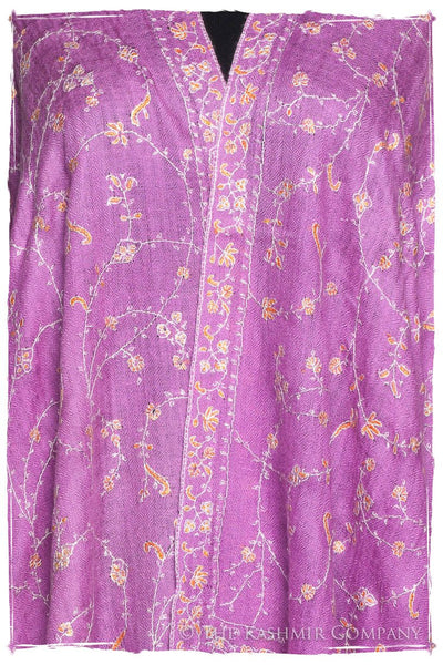 Jardin d'Iris Orchid L'amour Soft Cashmere Scarf/Shawl