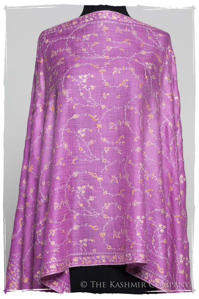 Jardin d'Iris Orchid L'amour Soft Cashmere Scarf/Shawl