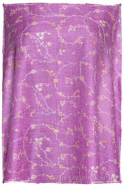 Jardin d'Iris Orchid L'amour Soft Cashmere Scarf/Shawl