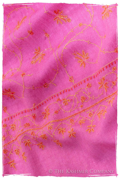 Jardin d'Orchidée Pourpre L'amour Soft Cashmere Scarf/Shawl