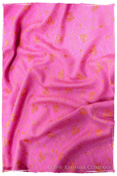 Jardin d'Orchidée Pourpre L'amour Soft Cashmere Scarf/Shawl