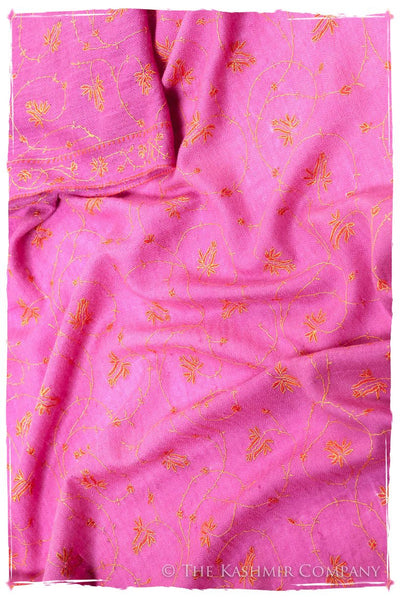 Jardin d'Orchidée Pourpre L'amour Soft Cashmere Scarf/Shawl