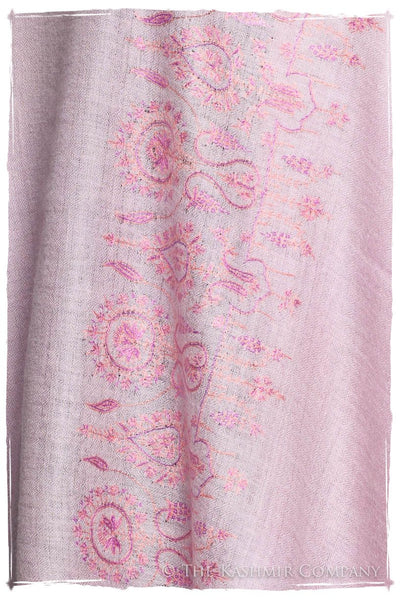 Frontière Lilac Pâle L'amour Soft Cashmere Scarf/Shawl