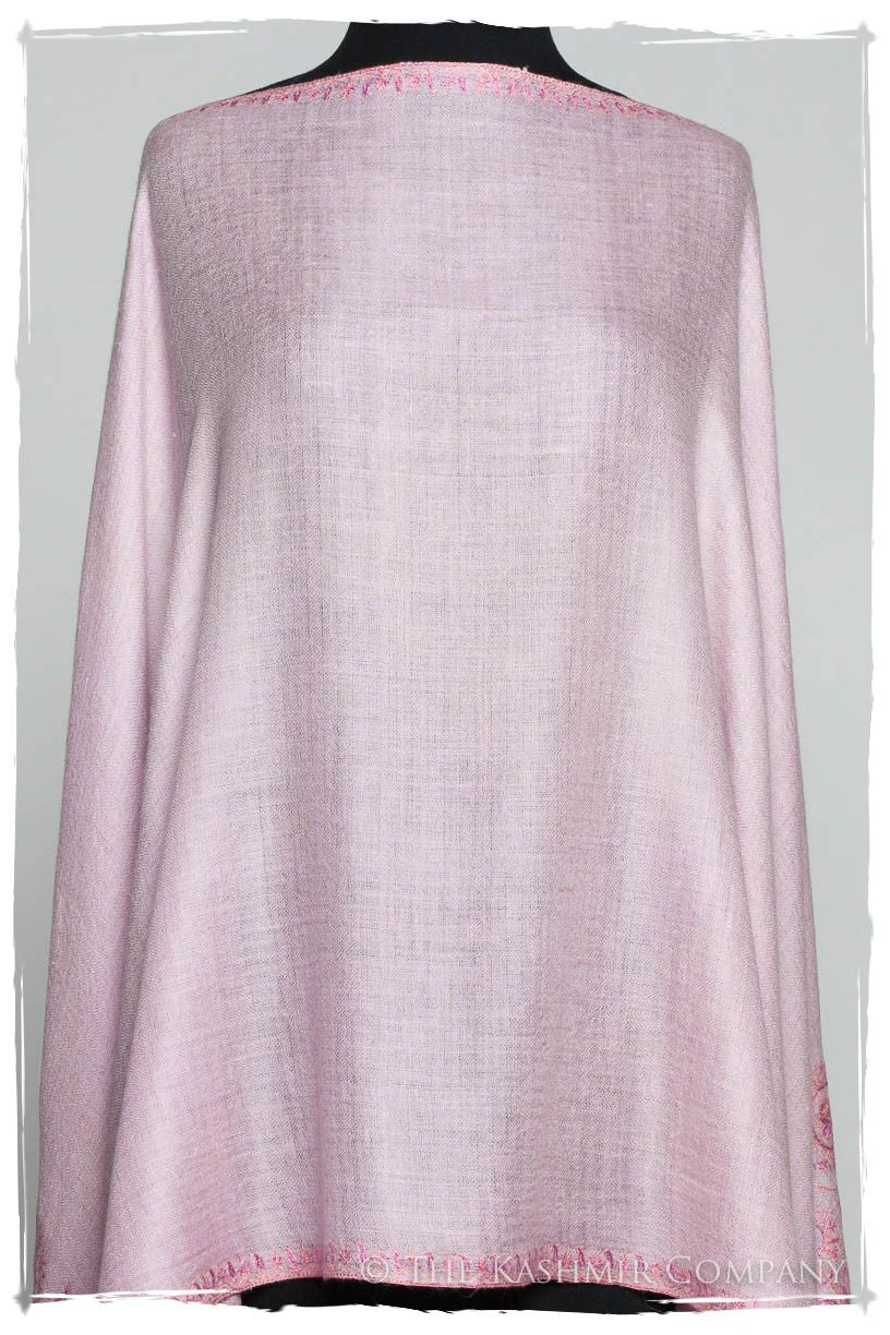 Frontière Lilac Pâle L'amour Soft Cashmere Scarf/Shawl
