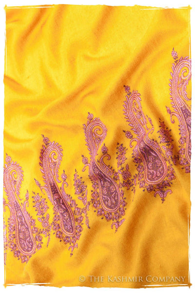 Frontière Narcissus Paisley L'amour Soft Cashmere Scarf/Shawl