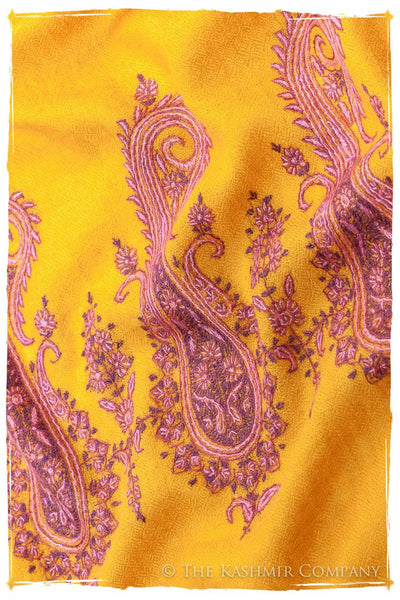 Frontière Narcissus Paisley L'amour Soft Cashmere Scarf/Shawl