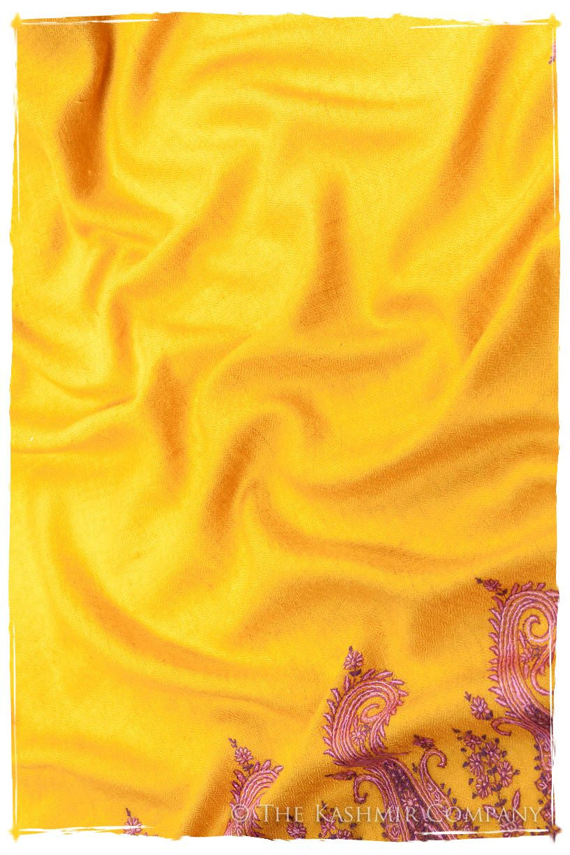 Frontière Narcissus Paisley L'amour Soft Cashmere Scarf/Shawl